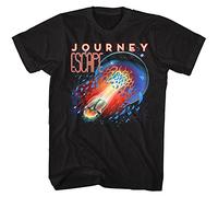 Journey Escape Album Cover Men's T Shirt Rock Band Concert Music Merch Black