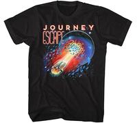 Journey Escape Album Cover Men's T Shirt Rock Band Concert Music Merch Black