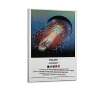 Journey Escape Album Cover Posters Vintage Poster Decorative Painting Aesthetic Wall Art Canvas Decor for Living Room Bed Room 20x30inch(50x75cm) Frame-style