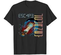 Journey Escape T Shirt Journey Shirt Unisex Short Sleeve Men T Shirt All S Black