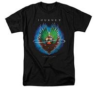 Journey Evolution Album Steve Perry Band T-Shirt Graphic Mens Basic Black Unisex Cotton Casual Tee XXL
