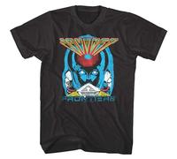 Journey Frontiers Album Cover Men's T Shirt Vintage Concert Tour Merch Crew Neck Unisex Short Sleeve T-Shirt Black