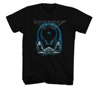 Journey Frontiers T Shirt Mens Rock N Roll Music Band Tee Retro Black Crew Neck Unisex Short Sleeve T-Shirt XL