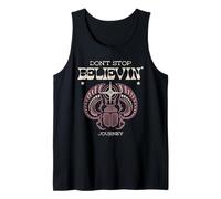 Journey Groovy Don't Stop Believin' Scarab Vintage Band Tank Top