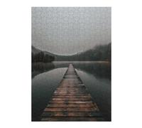 Journey Into Silence Artistic Wooden Jigsaw Puzzle for Adults, 300 PCS