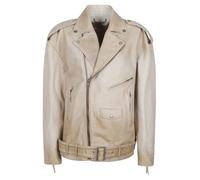 GOLDEN GOOSE Jacket Woman color Beige - Size: XS - female