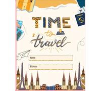 Journey Notes by Bokkism sahith - A5 Travel Writing Companion (120 Pages)