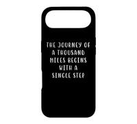 Journey of a thousand miles Motivating Statement Inspiring Case for iPhone Air