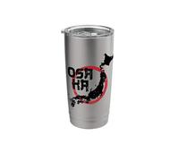 Journey of Discovery in Map Form Japan Map Stainless Steel Insulated Tumbler