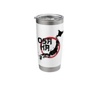 Journey of Discovery in Map Form Japan Map Stainless Steel Insulated Tumbler