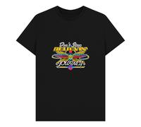 Journey Rock Band Wings Graphic Black T-Shirt | Size: 2XL Journey Black 2XL