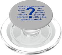 Journey Scarred with Big Question Mark PopSockets PopGrip for MagSafe