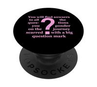Journey Scarred with Big Question Mark v2 PopSockets Adhesive PopGrip