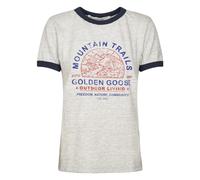 Journey Slim Long T-Shirt - female - Golden Goose - T-Shirts - Gray - S - Tops S