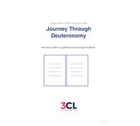 Journey Through Deuteronomy - Word Search: Not just puzzles. A guided journey through Scripture. (Journey Through the Bible - Word Search)