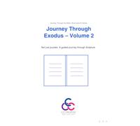 Journey Through Exodus - Word Search - Volume 2: Not just puzzles. A guided journey through Scripture. (Journey Through the Bible - Word Search)