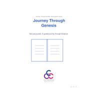 Journey Through Genesis - Word Search: Not just puzzles. A guided journey through Scripture. (Journey Through the Bible - Word Search)