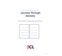 Journey Through Genesis - Word Search: Not just puzzles. A guided journey through Scripture. (Journey Through the Bible - Word Search)