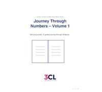 Journey Through Numbers - Word Search - Volume 1: Not just puzzles. A guided journey through Scripture. (Journey Through the Bible - Word Search)