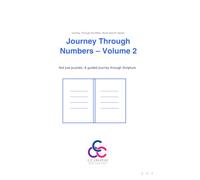 Journey Through Numbers - Word Search - Volume 2: Not just puzzles. A guided journey through Scripture. (Journey Through the Bible - Word Search)
