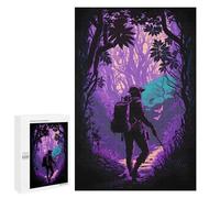 Journey Through The Enchanted Forest Adult Tabletop Puzzle, 1000 PCS - Family Puzzle Night, with A Decorative Finished Picture