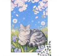 Journey to British Shorthair - Master The 1000 Piece Wooden Puzzle, An Educational Odyssey for All Ages - Stimulate Your Brain in Fun Ways