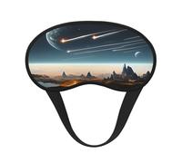 Journey to Earth Fantasy Sleep Eye Mask, Soft & Comfortable for Men, Women, Comfortable Sleep Mask