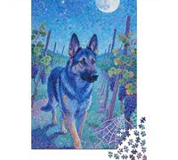 Journey to German Shepherd - Master The 1000 Piece Wooden Puzzle, An Educational Odyssey for All Ages - Stimulate Your Brain in Fun Ways