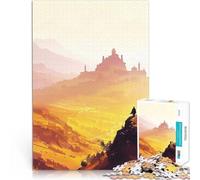Journey to the Castle1000 Piece Puzzle For teenagers Stress Reliever Staycation Kill time Enhance love between couples 38x26cm