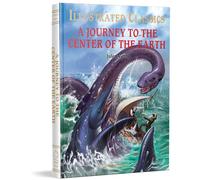 Journey To The Center of The Earth: Illustrated Abridged Children Classics English Novel With Review Questions (Illustrated Classics)