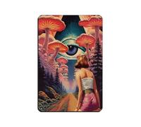 Journey to The Heart Retro Poster Metal Tin Sign Chic Art Retro Iron Painting Bar People Cave Cafe Family Garage Poster Wall Decoration 8x12inch(20x30cm)