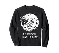 Journey To The Moon Silent Cinema Classic Vintage Movie Gift Sweatshirt