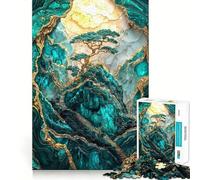 Journey to The Sacred Tree Jigsaw Puzzles for Adults1000 Piece Logic Skill Precise Connection Family Bond Home Decor (38x26cm)