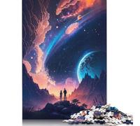 Journey To The Stars 1000 Pieces Jigsaw Puzzles for Adults- Impossible Puzzle - Puzzles Brain Challenge Puzzle for Kids 1000pcs (75x50cm)