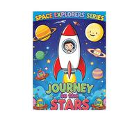 Journey to the Stars: Fun Space Coloring Book for Kids Ages 4-8 (Space Explorers)
