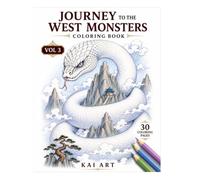 Journey to the West Monsters Coloring Book Volume 3: 30 Epic Demon Illustrations Inspired by the Classic Chinese Novel