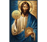 Journey with Jesus: Christian Notebook 6x9 lined: Document Prayers, Meditation Practices, and Faith Goals