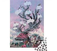 Journeying Spirit (deer) Paper Puzzles 1000 Piece Jigsaw Puzzles for Adults Educational Game Challenge Toy Christmas Eve Gifts 1000pcs (38x26cm)