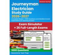 Journeyman Electrician Study Guide 2026-2027: Complete Review + 3000 Questions and Detailed Answer Explanations (E-Learning Access)