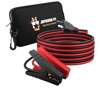 Journeyman-Pro DC Battery Charging Cables T-Type Compatible with Honda Generator 14AWG 15A 12VDC Insulated Clamps 12' Feet Cord RV Plug Replacement for EU1000i EU2000i EU3000i (T-Type Plug 12FT)