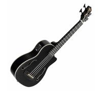 Journeyman U-Bass Fretted - Matte Black with Bag