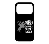 Joust Here For Ale And Turkey Legs Ren Faire Jousting Case for iPhone 17 Pro