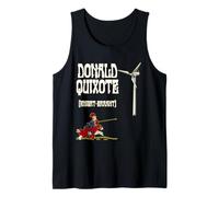 Jousting At Wind Turbines to Protect The Birds Tank Top