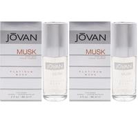 JOVAN Musk Cologne Spray, 88 ml CGJOV006 (Pack of 2)