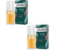 Jovan Tropical Musk Mens Gents Cologne Fragrance 88 ml 2 Pack