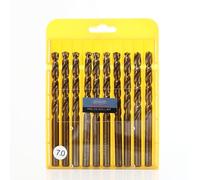 JOVANT 10pcs 9/32 Inch(7mm) Cobalt Drill Bits, M35- HSS High Speed Steel for Drill/Driver Stainless Steel Heavy Duty Twist Steel Drill Bits