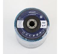 JOVANT Angle Grinder Flap Disc Set, 5/8 Inch Arbor, 4 1/2 Inch High Density Abrasives, Type 29 Flap Discs for Sanding/Finishing/Grinding, 40 Grit, 10pcs