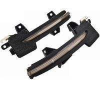 Jovarel Car Signal Light Assemblies Side Mirror Indicator Light for Accord For Inspire 2018 2019 2pcs(Black)