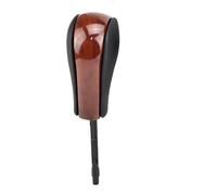 Jovarel Gear Stick Cover Automatic at Short Long Gear Stick Car Shift Knob for BMW E81 E82 E87(Wood-Long)