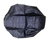 JOVERI 1PC PU Leather Black Motorcycle Flat, for Seat, Cover Waterproof Retro Motorbike Cushion Pad Accessories, for GN250 Accessories Motorcycle Seat Cover